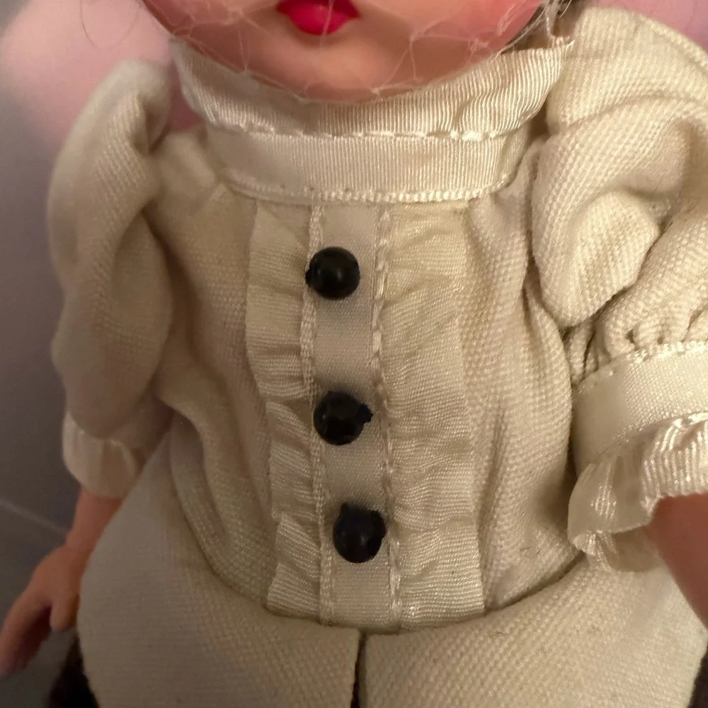 Annie Morrow Vintage Doll with Hat and Dress 8” Madame Alexander
